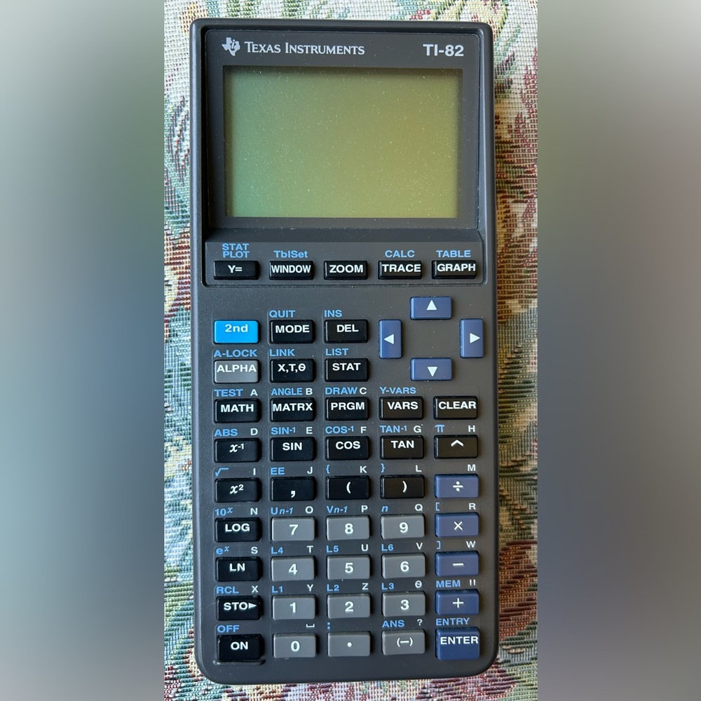 TI-82 Graphing Calculator. - Picture 7 of 9